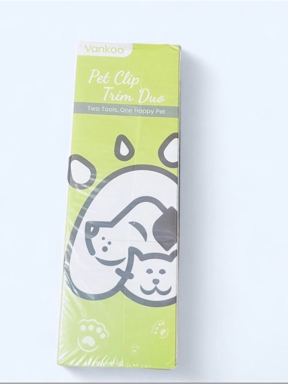Pet Clip Trim Duo in Green - Grooming Tool for Small Pets